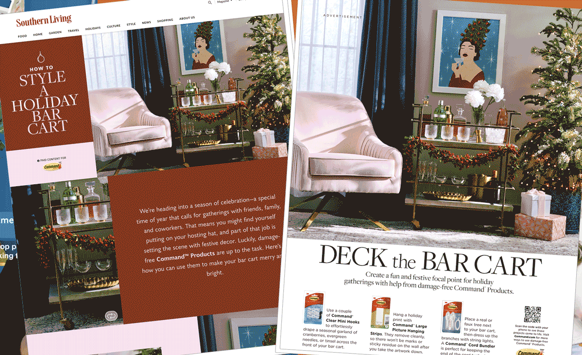 Slideshow of marketing projects by Megan Gordon